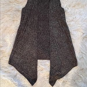 Open sleeveless cardigan/shrug NWT